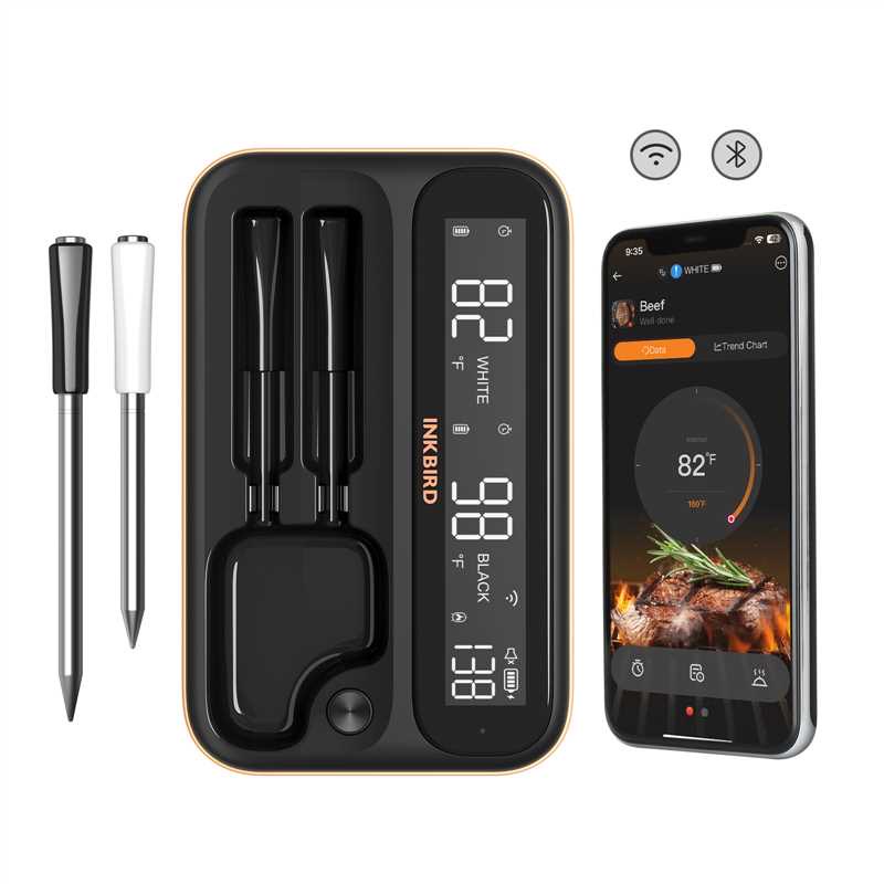Wi-Fi & Bluetooth термометр INKBIRD INT-12BW