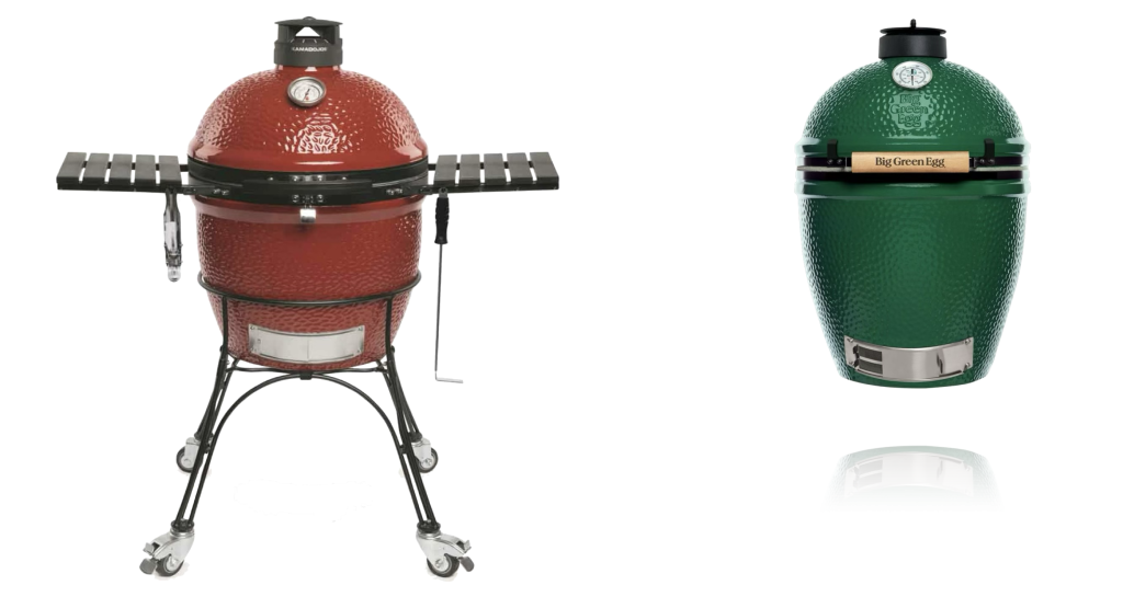 Kamado Joe classic II vs Big Green Egg Large starting pack.png Kamado Joe classic II vs Big Green Egg Large starting pack.png