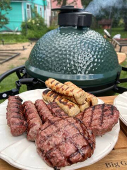 Керамический гриль BigGreenEgg (Большое Зеленое Яйцо)  L Large EGG 