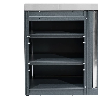 Модульные уличные кухни Smart Helios Модуль уличной кухни SMART-1200 Шкаф угловой универсальный (HS-KU03-SHU1200) Helios