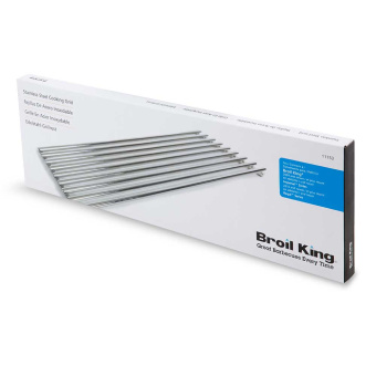 Решетка из нержавеющей стали, 1 шт (16 см х 49 см) для грилей Broil King Imperial/Regal/Smoke