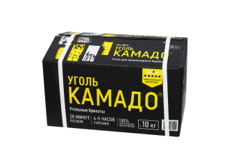 Уголь "Камадо" 10кг (коробка-премиум)