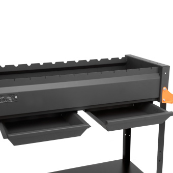 Мангал SMART-800 Оптима Helios - вместительный мангал для дачи в GrillAndJoy