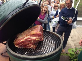 Керамический гриль BigGreenEgg (Большое Зеленое Яйцо)  XXL EGG 