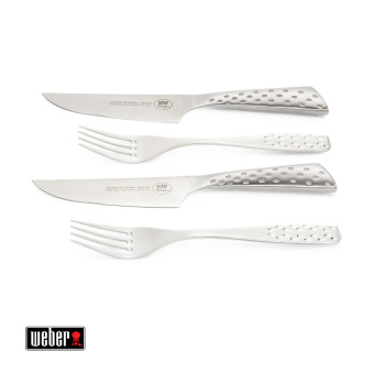 Столовые приборы для стейка Weber Deluxe 4 предмета
