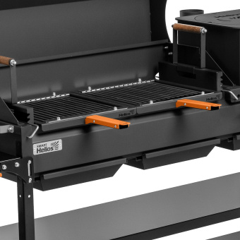 Мангал SMART-1200 Люкс Helios - премиум-класса мангал с крышкой и дымоходом в GrillAndJoy