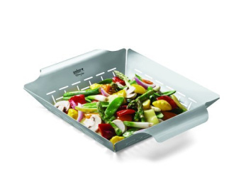 Перфорированный противень для гриля, квадратный, большой