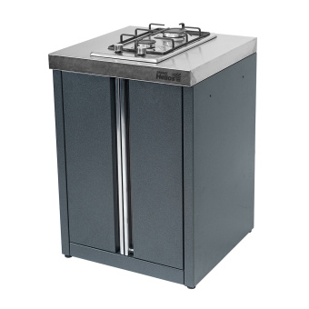 Модульные уличные кухни Smart Helios Модуль уличной кухни SMART-600 Шкаф c варочной поверхностью (HS-KU03-SHV600) Helios