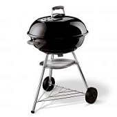 Угольный гриль Weber Compact Kettle 57 см черный